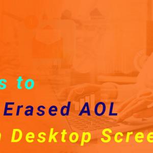 Explain the Simple Steps to Recover the Erased AOL Gold Icon on Desktop Screen