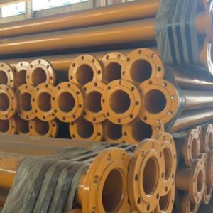 Advantages and installation points of flange-connected plastic-coated steel pipes Advantages and installation points of flange-connected plastic-coated steel pipes