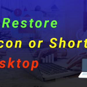 How Do I Restore My AOL icon or Shortcut on My Desktop