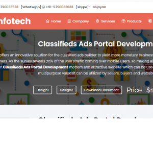 Classifieds Ads Portal Development Script