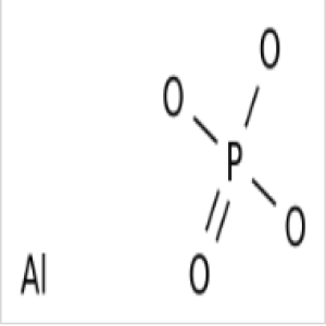 Aluminum phosphate formula is made in ultrapure form