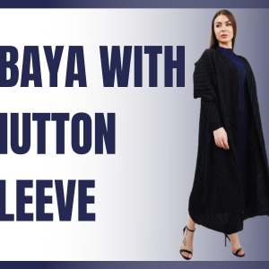 Abaya With Mutton Sleeve