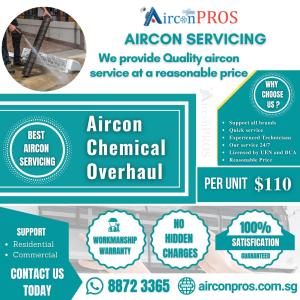 Aircon chemical overhaul