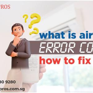 What is the Aircon Error code? how to fix it?
