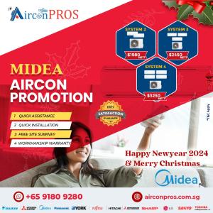 Best Midea Aircon Promotion in 2024