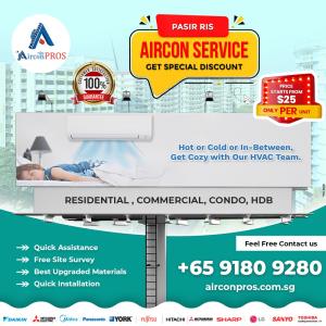 Aircon servicing in Pasir Ris