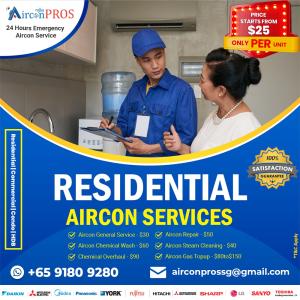 Best Residential Aircon servicing Singapore