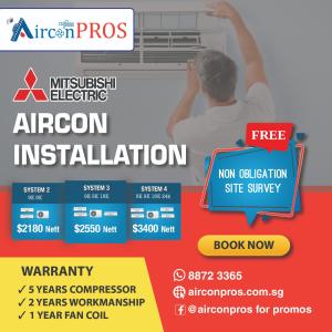 Mitsubishi Aircon Installation
