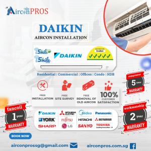 Daikin i-smile series Features and Specifications