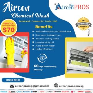 Aircon chemical wash vs chemical overhaul service