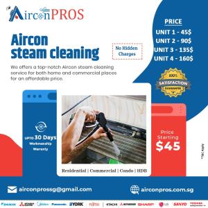 Best Aircon steam cleaning 2023