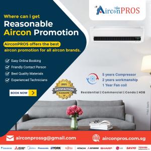 Where can I get reasonable Aircon Promotion in Singapore?