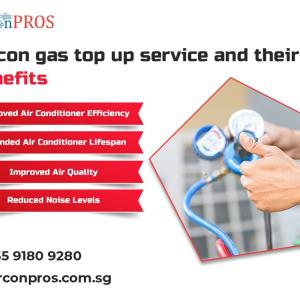 Aircon gas top up service and their Benefits