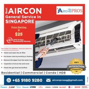 What Includes in General Aircon Service?