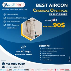 Best Aircon chemical overhaul company