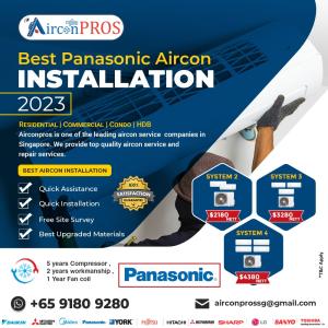 Best Panasonic Aircon Installation 2023