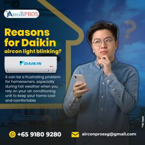 Reasons for Daikin Aircon Light Blinking