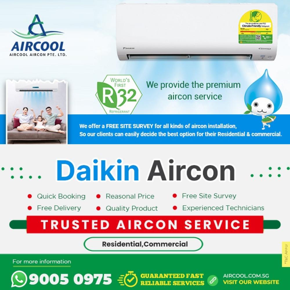 Daikin Aircon Servicing Price in Singapore