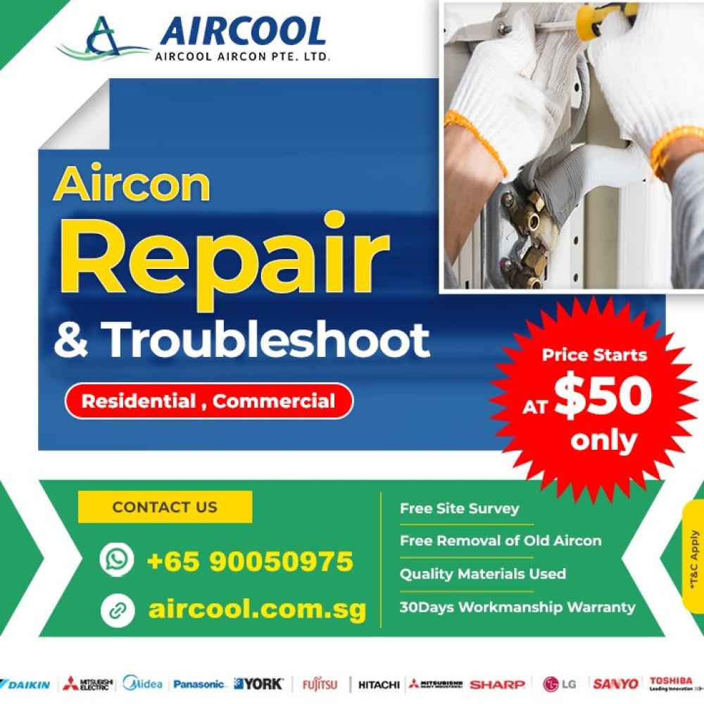 Which air con repair company is trusted in Singapore?
