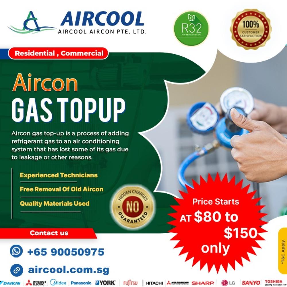 How Much Does Aircon Gas Top-Up Cost in Singapore?