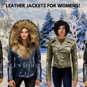 Striking Leather Jackets for Women and Women’s Biker Leather Jackets