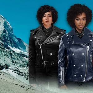 Exclusive Leather Moto Jacket and Fascinating Women’s Biker Jacket with Fur