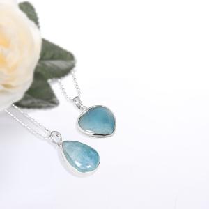 Wholesale Real Aquamarine Gemstone Jewelry Collection