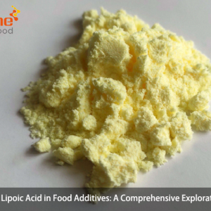 ALPHA LIPOIC ACID IN FOOD ADDITIVES: A COMPREHENSIVE EXPLORATION