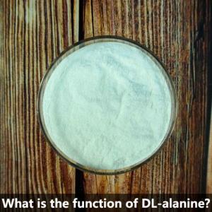 WHAT IS THE FUNCTION OF DL-ALANINE?