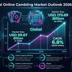 Online Gambling Market Size, Share, Industry Trends, Growth and Forecast 2026-2034