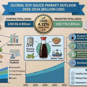Soy Sauce Market Size, Share, In-Depth Insights, Analysis and Forecast 2026-2034