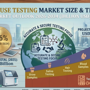 Drug Abuse Testing Market 2026: Size, Trends, Growth Factors and Forecast to 2034