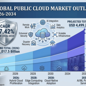 Public Cloud Market Size, Share, Growth Factors, Analysis and Forecast 2026-2034