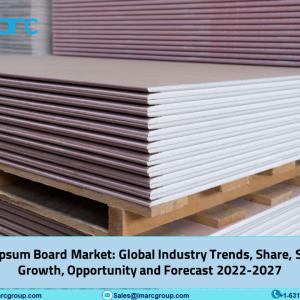 Gypsum Board Market Size, Demand by Regions, Industry Overview, Analysis and Forecast 2022-2027