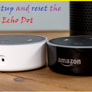 How to setup and reset the Amazon Echo Dot