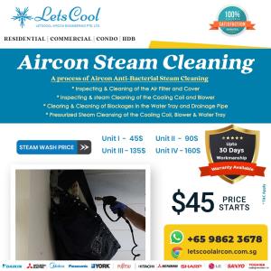 The Advantages of Aircon Steam Cleaning