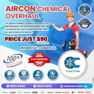 Aircon chemical overhaul