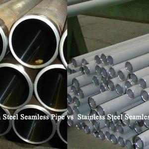 Carbon Steel Seamless Pipe VS Stainless Steel Seamless Pipe