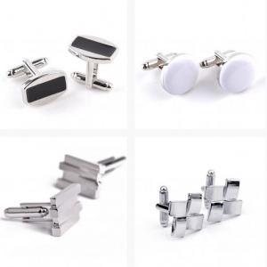 How to choose the custom cufflinks and tie clip on online store?