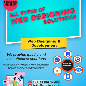 Best Website Designing Company in Ghaziabad | ClickUno India