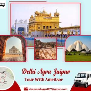 Exploring the Vibrant Golden Triangle: Delhi, Agra, Jaipur, and Amritsar Tour