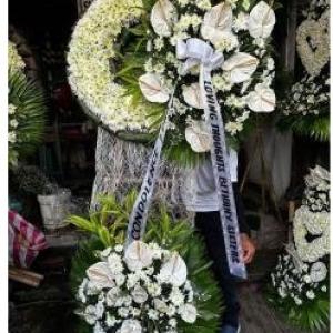 Funeral Flowers with Stand – Elegant Tributes in Cavite