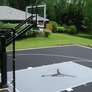 Having Basketball Courts In Your Backyard is Always A Good Deal!