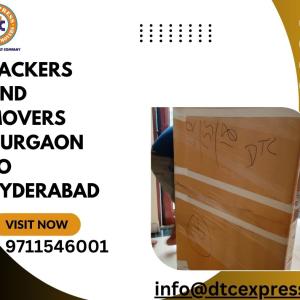 Book Packers and Movers in Gurgaon to Hyderabad, Book Now Today