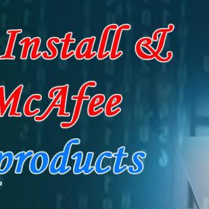 How do I Install and Activate McAfee consumer products