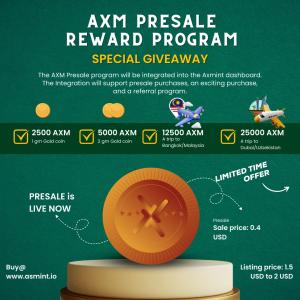 AXM Presale is Live!