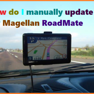 How do I manually update my Magellan RoadMate 1440