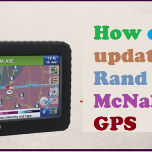 How do I update my Rand McNally GPS
