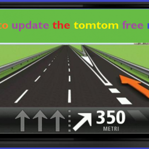 How to update the tomtom free map