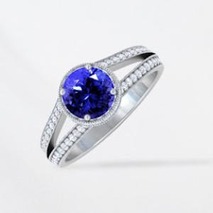 Make Your Wedding Day Memorable with Tanzanite Ring